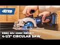 Kreg 20V Ionic Drive™ 4 1/2 Circular Saw
