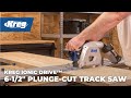 Kreg® Adaptive Cutting System Plunge Saw and Guide Track